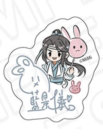 蓝景仪-MIMI五周年纪念展贴纸