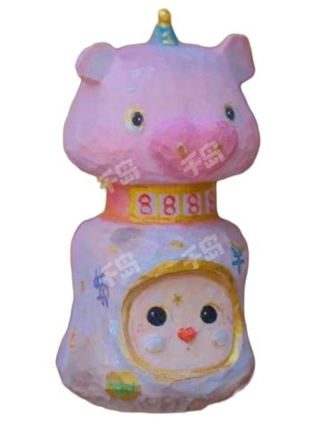 猪猪奶瓶-存钱罐