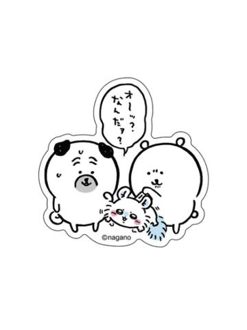 多人A-吉伊卡哇&自嘲熊手机贴纸