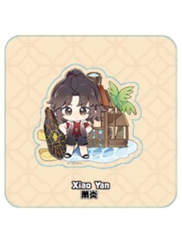 萧炎1-阅文好料咸蛋黄鱼皮之旅系列防水贴纸盲袋