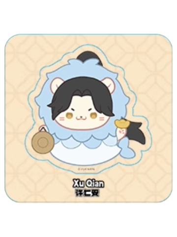 许七安3-阅文好料咸蛋黄鱼皮之旅系列防水贴纸盲袋