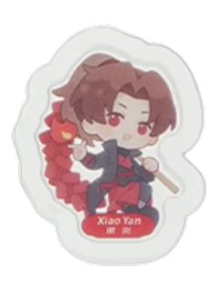 萧炎-阅文好料曲奇饼干系列亚克力冰箱贴