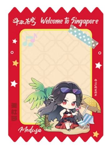 美杜莎-阅文好料肉骨茶之旅系列透卡盲袋