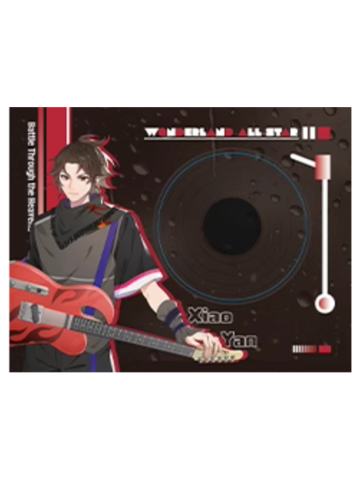 萧炎(亚克力徽章摆件)-阅文好料新加坡巡游系列徽章盲抽
