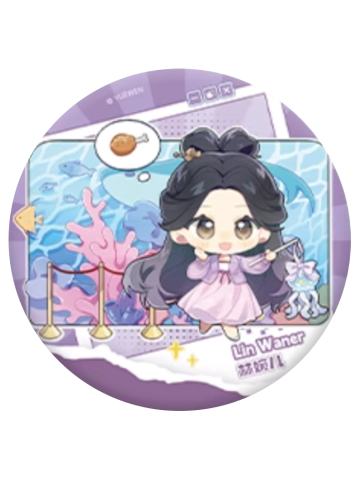 林婉儿(巡游地标系列)-阅文好料新加坡巡游系列徽章盲抽