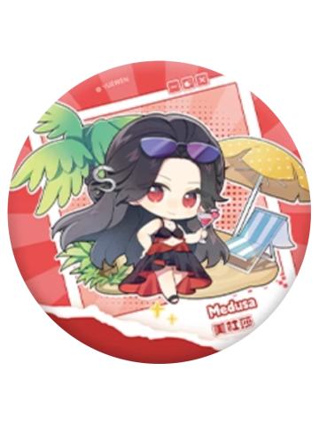 美杜莎(巡游地标系列)-阅文好料新加坡巡游系列徽章盲抽