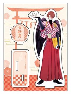 鞍马-20周年铃木原画展cafe立牌