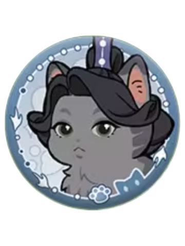 山九-神奇绒绒在广陵系列 猫绒绒名册徽章