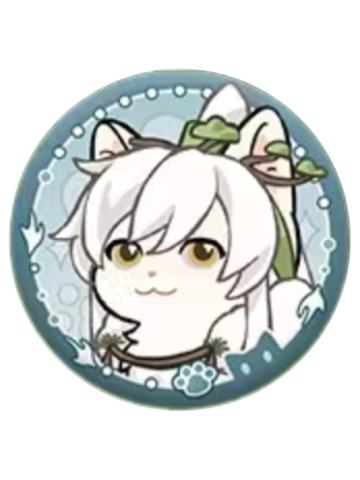 史子眇-神奇绒绒在广陵系列 猫绒绒名册徽章