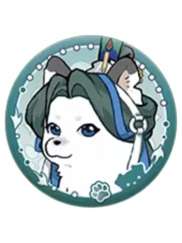 荀攸-神奇绒绒在广陵系列 狗绒绒名册徽章
