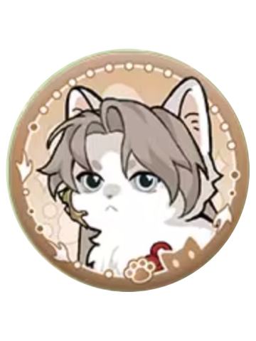 凌统-神奇绒绒在广陵系列 猫绒绒名册徽章