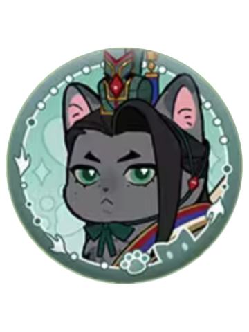 孔融-神奇绒绒在广陵系列 猫绒绒名册徽章