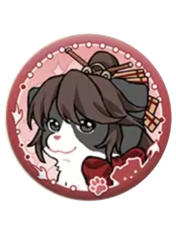 阿蝉-神奇绒绒在广陵系列 狗绒绒名册徽章