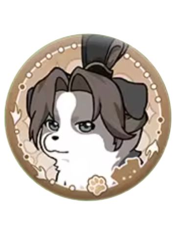 崔烈-神奇绒绒在广陵系列 狗绒绒名册徽章