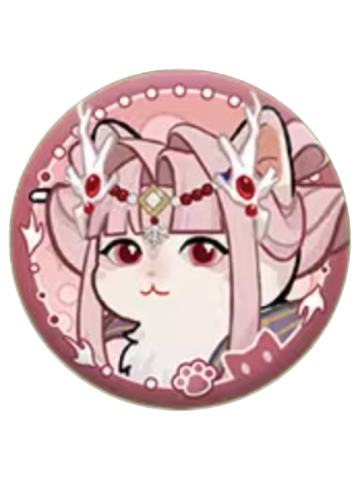 公孙珊-神奇绒绒在广陵系列 猫绒绒名册徽章