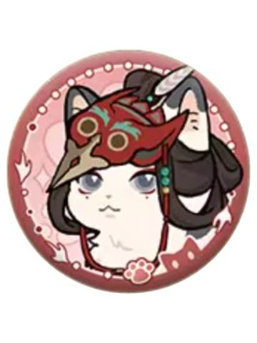 许曼-神奇绒绒在广陵系列 猫绒绒名册徽章