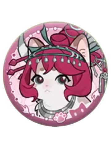 黄月英-神奇绒绒在广陵系列 猫绒绒名册徽章