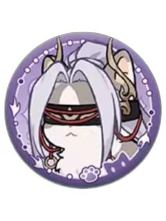 干吉-神奇绒绒在广陵系列 猫绒绒名册徽章