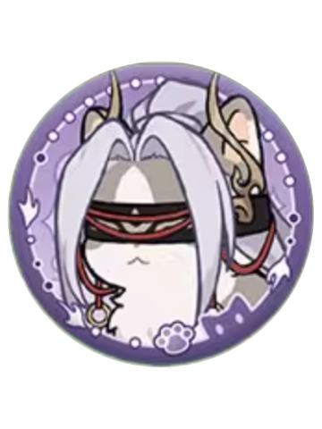 干吉-神奇绒绒在广陵系列 猫绒绒名册徽章