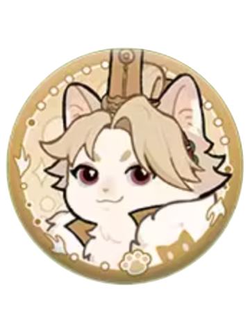 杨修-神奇绒绒在广陵系列 猫绒绒名册徽章
