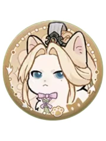张仲景-神奇绒绒在广陵系列 猫绒绒名册徽章