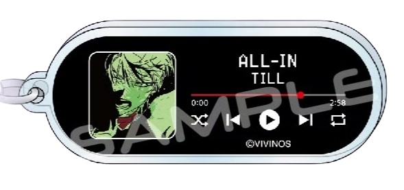 TILL-音乐播放器风亚克力钥匙扣