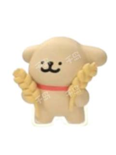 拾麦穗金毛