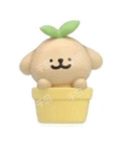 小花盆金毛