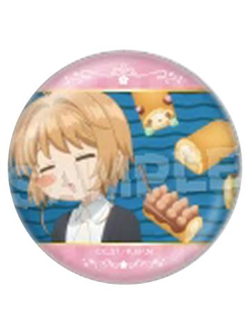 木之本樱2-25周年中国限定花纹彩边场面写闪吧唧徽章