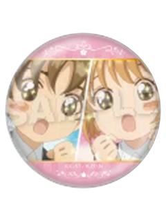 木之本樱&李小狼-25周年中国限定花纹彩边场面写闪吧唧徽章
