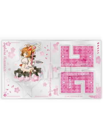 木之本樱1-25周年中国限定木之本樱交叉型亚克力立牌