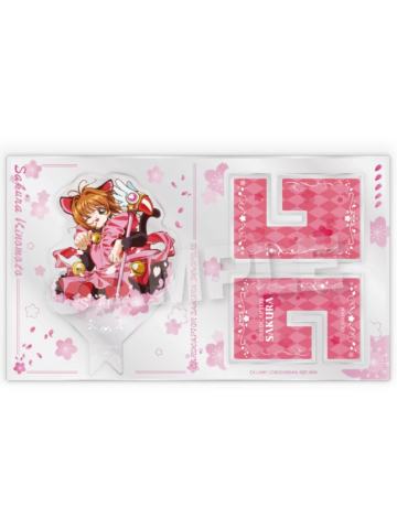 木之本樱2-25周年中国限定木之本樱交叉型亚克力立牌