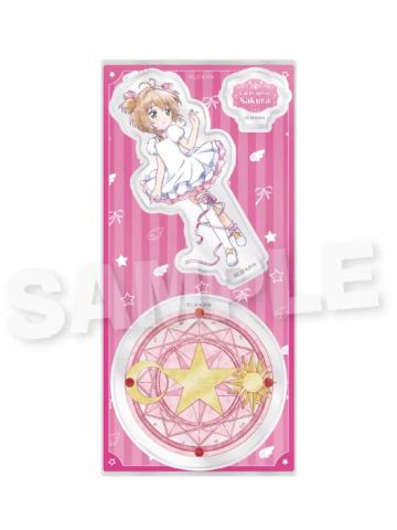 木之本樱1-25周年中国限定木之本樱Q版魔法阵底座立牌