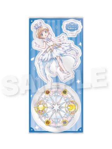 木之本樱4-25周年中国限定木之本樱Q版魔法阵底座立牌