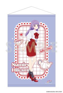 冰上堇-少女红挂画