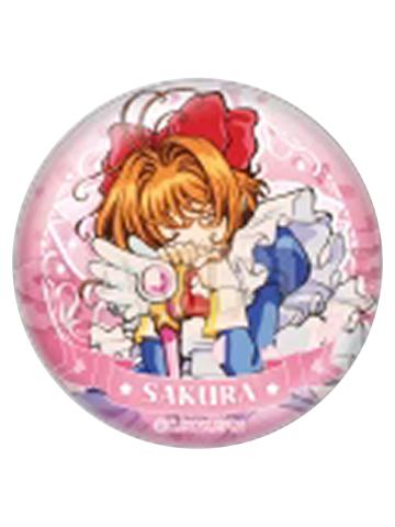 木之本樱3-25周年中国限定粉色主题闪吧唧徽章