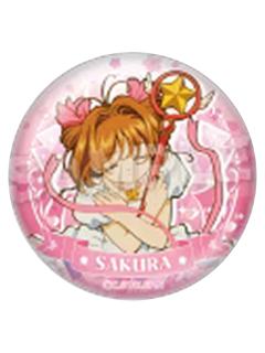 木之本樱8-25周年中国限定粉色主题闪吧唧徽章