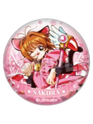 木之本樱2-25周年中国限定粉色主题闪吧唧徽章