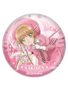 木之本樱12-25周年中国限定粉色主题闪吧唧徽章