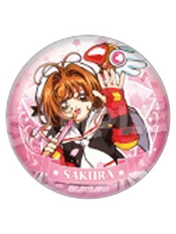 木之本樱6-25周年中国限定粉色主题闪吧唧徽章