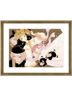 多人4-20周年铃木原画展cafe复制原画