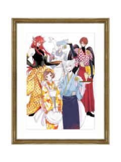 多人1-20周年铃木原画展cafe复制原画