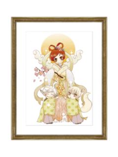 多人6-20周年铃木原画展cafe复制原画