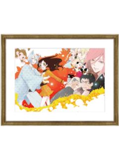 多人5-20周年铃木原画展cafe复制原画