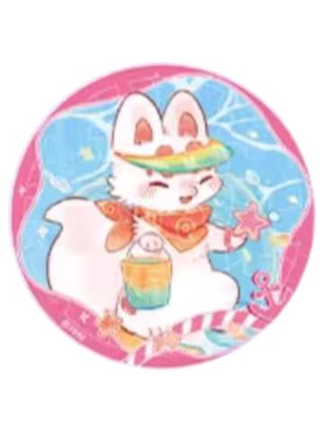 福仔-海洋乐园系列亚克力徽章