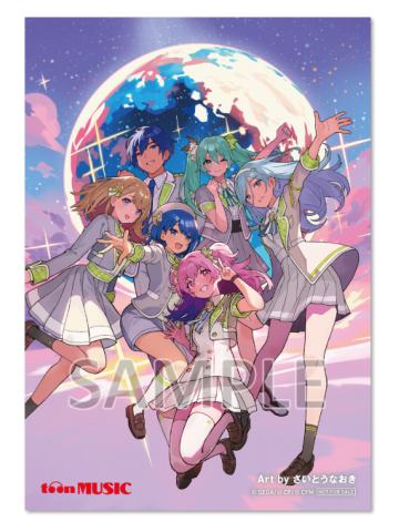 多人(to-on MUSIC特典L判相卡)-MORE MORE JUMP！ SEKAI ALBUM vol.3专辑特典