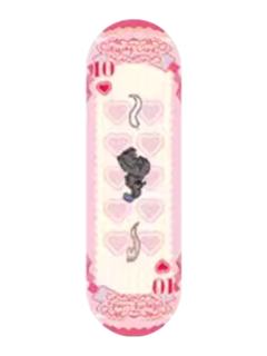 巴陵君&巴赫(红桃10)-有一串儿兽系列扑克牌