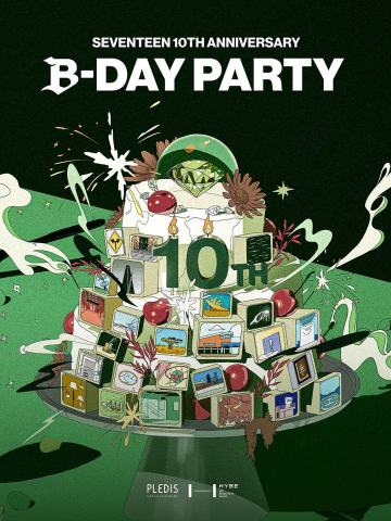 10th Anniversary B-day Party Merch