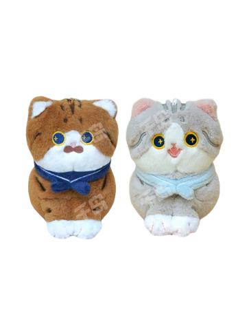 蹲蹲猫毛绒玩偶挂件