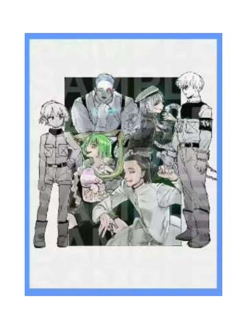 comic zin明信片-日版漫画六卷特典